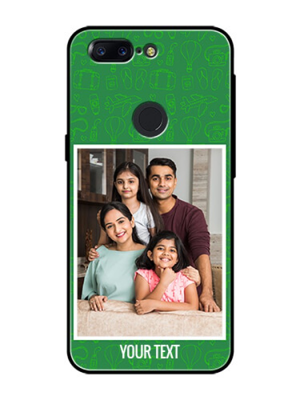 Custom OnePlus 5T Personalized Glass Phone Case  - Picture Upload Design