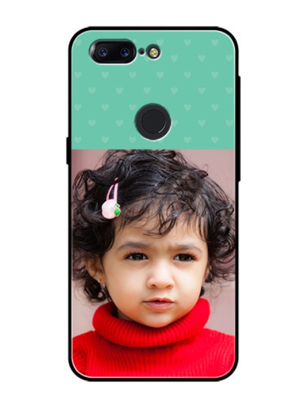 Custom OnePlus 5T Custom Glass Phone Case  - Lovers Picture Design