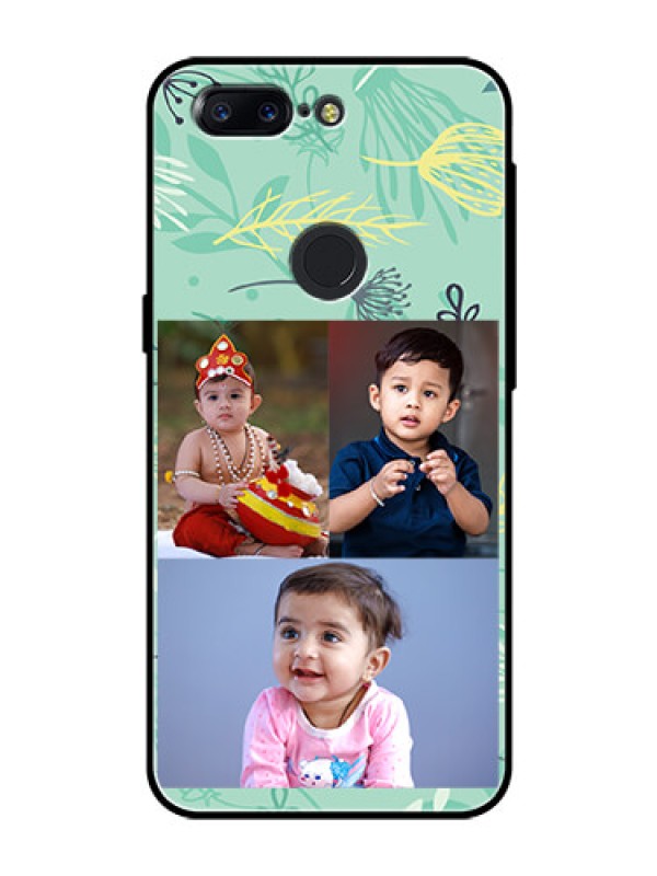 Custom OnePlus 5T Photo Printing on Glass Case  - Forever Family Design 