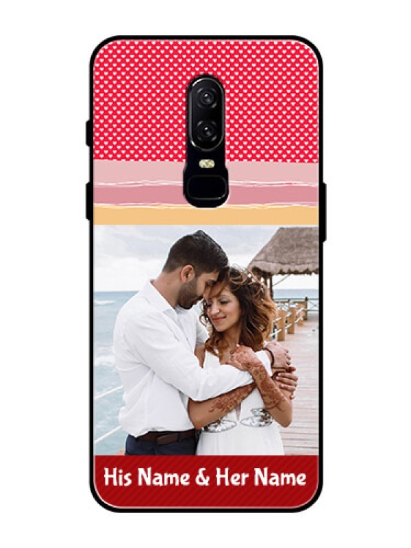 Custom OnePlus 6 Custom Glass Mobile Case  - Premium Case Design