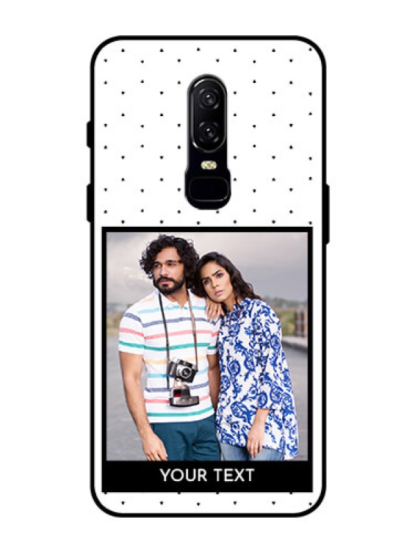 Custom OnePlus 6 Photo Printing on Glass Case  - Premium Design