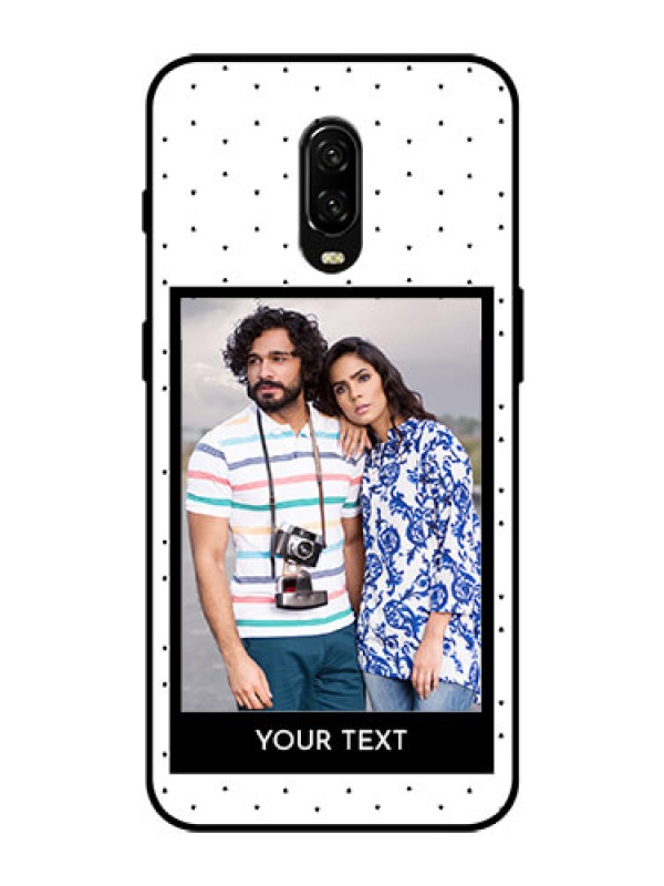 Custom OnePlus 6T Photo Printing on Glass Case  - Premium Design