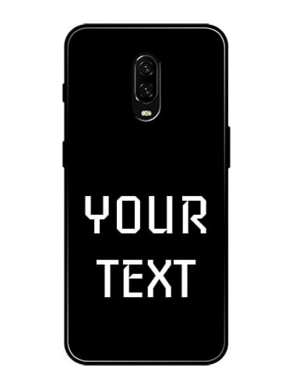 Custom Oneplus 6T Your Name on Glass Phone Case