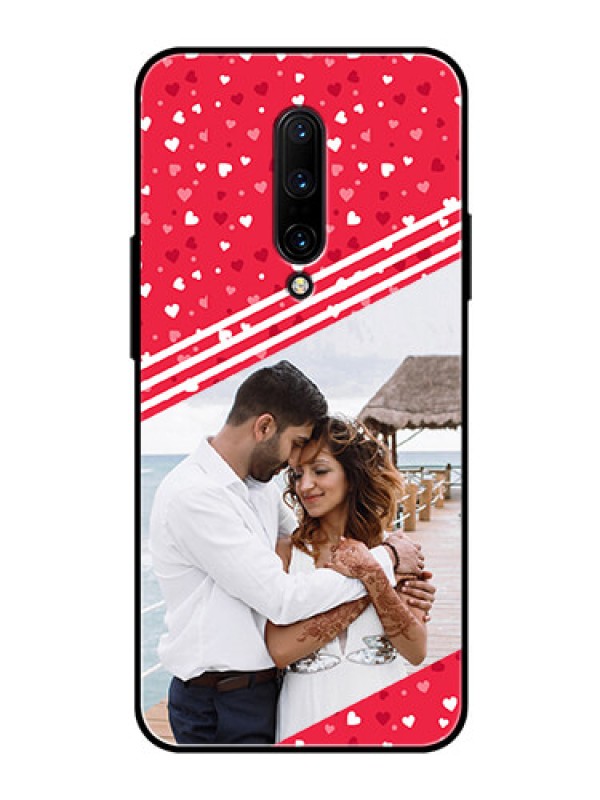 Custom OnePlus 7 Pro Custom Glass Mobile Case  - Valentines Gift Design