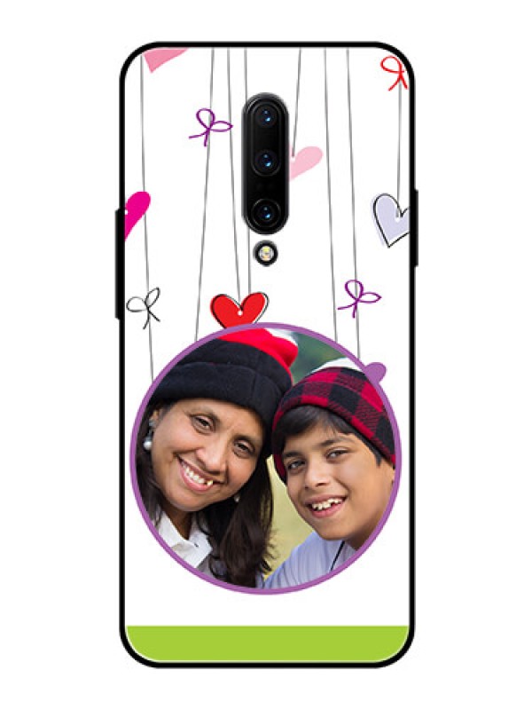 Custom OnePlus 7 Pro Photo Printing on Glass Case  - Cute Kids Phone Case Design