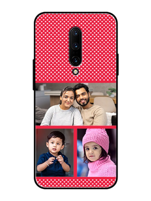 Custom OnePlus 7 Pro Personalized Glass Phone Case  - Bulk Pic Upload Design