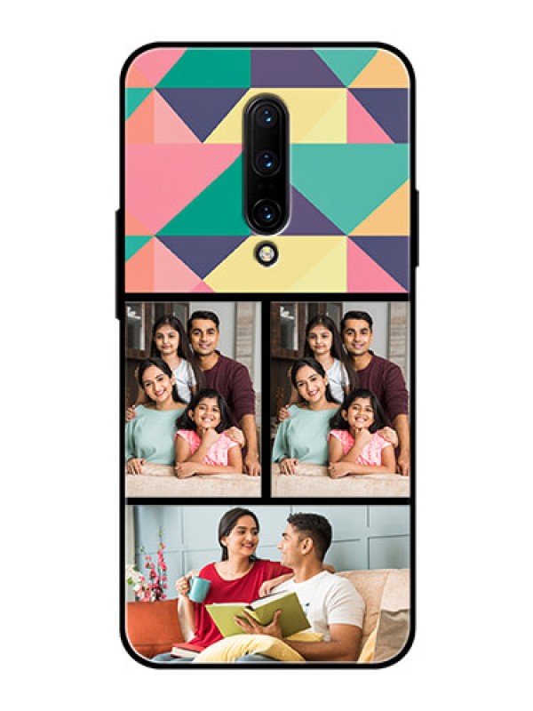 Custom OnePlus 7 Pro Custom Glass Phone Case  - Bulk Pic Upload Design