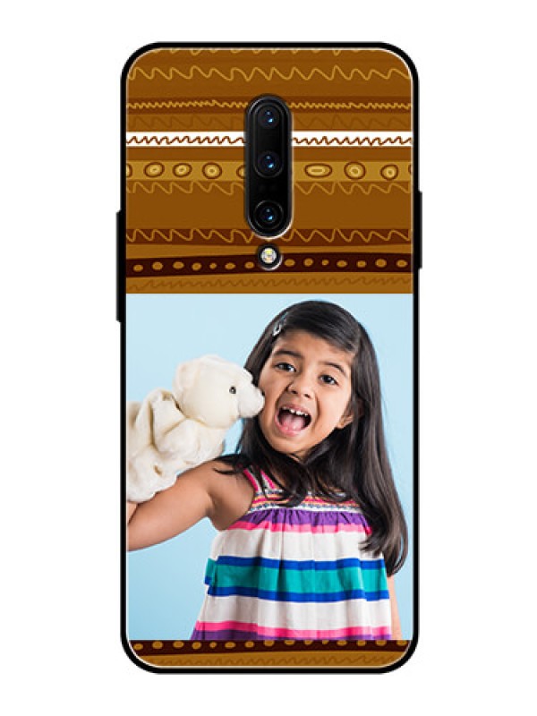 Custom OnePlus 7 Pro Custom Glass Phone Case  - Friends Picture Upload Design 