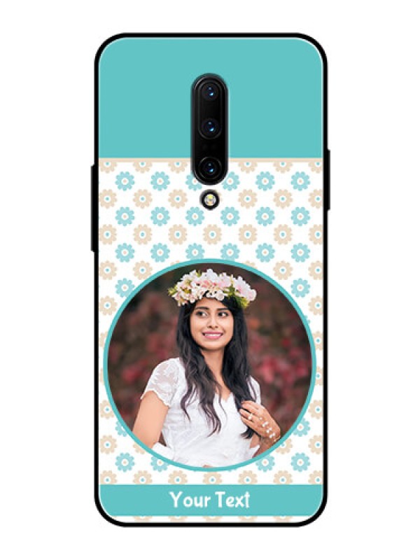 Custom OnePlus 7 Pro Custom Glass Mobile Case  - Beautiful Flowers Design