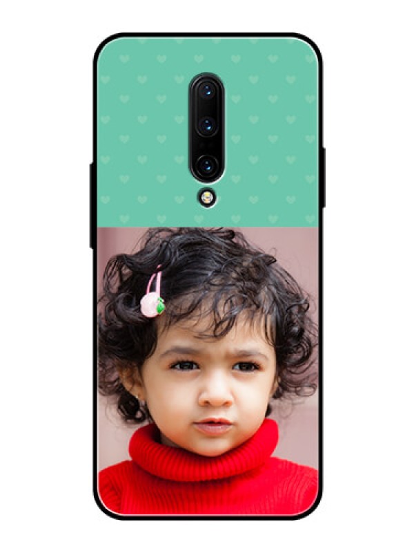 Custom OnePlus 7 Pro Custom Glass Phone Case  - Lovers Picture Design