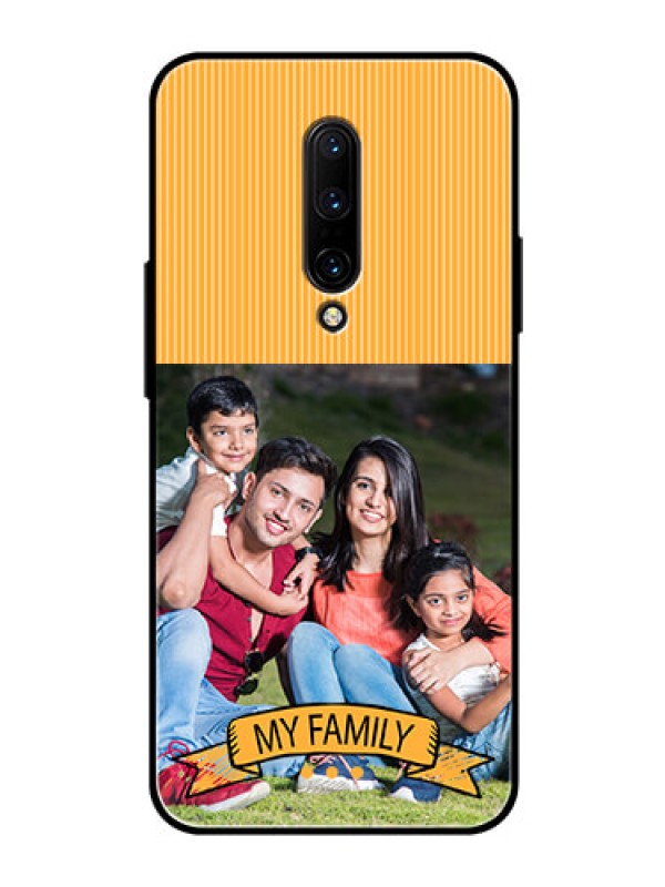 Custom OnePlus 7 Pro Custom Glass Phone Case  - My Family Design