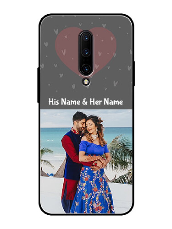 Custom OnePlus 7 Pro Custom Glass Mobile Case  - Buy Love Design with Photo Online