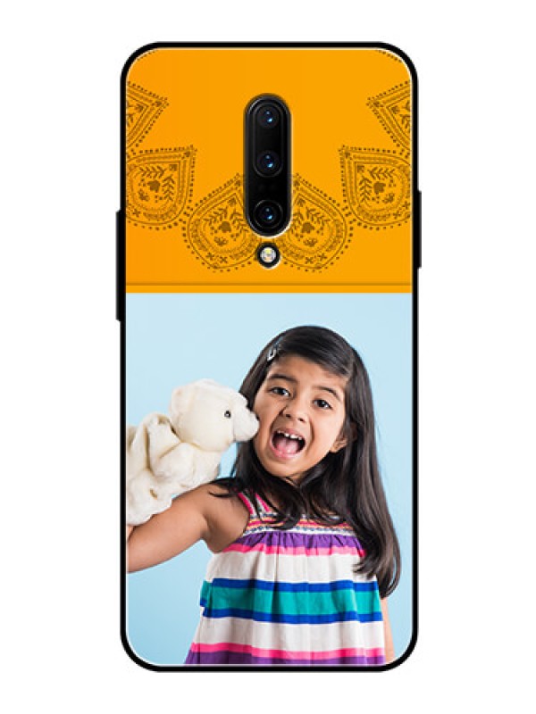 Custom OnePlus 7 Pro Personalized Glass Phone Case  - Photo Wedding Design 