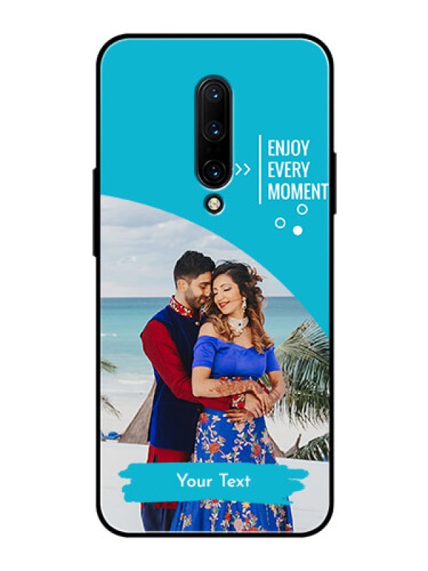 Custom OnePlus 7 Pro Custom Glass Mobile Case  - Happy Moment Design