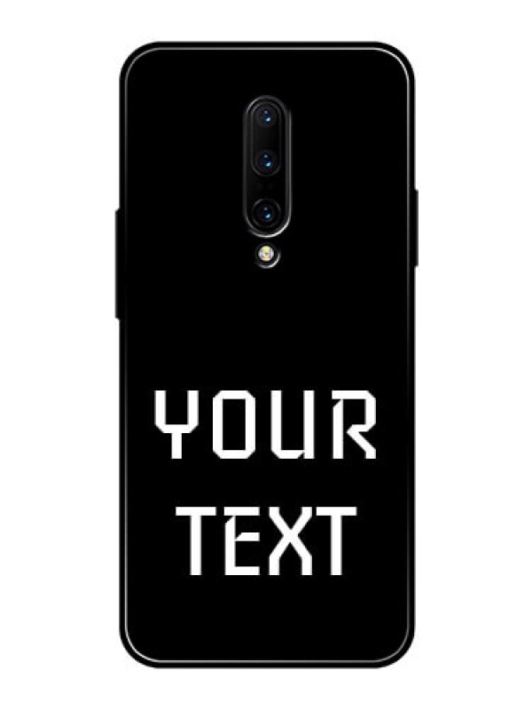 Custom Oneplus 7 Pro Your Name on Glass Phone Case