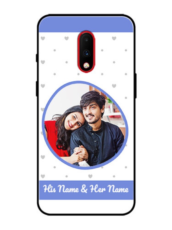 Custom OnePlus 7 Photo Printing on Glass Case  - Premium Case Design