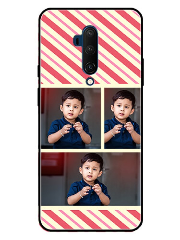 Custom Oneplus 7T Pro Personalized Glass Phone Case  - Picture Upload Mobile Case Design