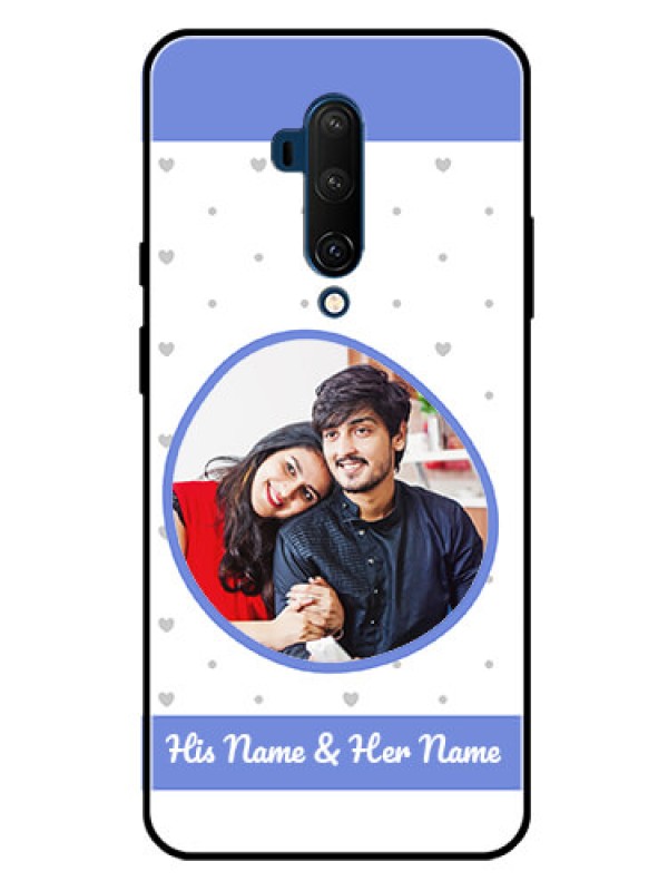 Custom Oneplus 7T Pro Photo Printing on Glass Case  - Premium Case Design