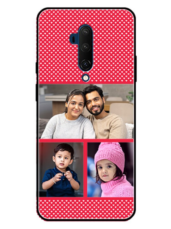 Custom Oneplus 7T Pro Personalized Glass Phone Case  - Bulk Pic Upload Design