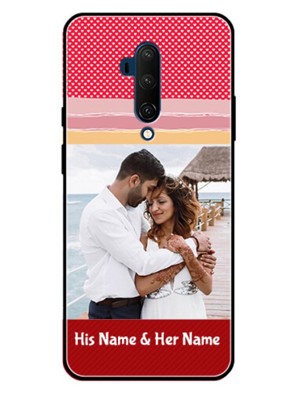 Custom Oneplus 7T Pro Custom Glass Mobile Case  - Premium Case Design