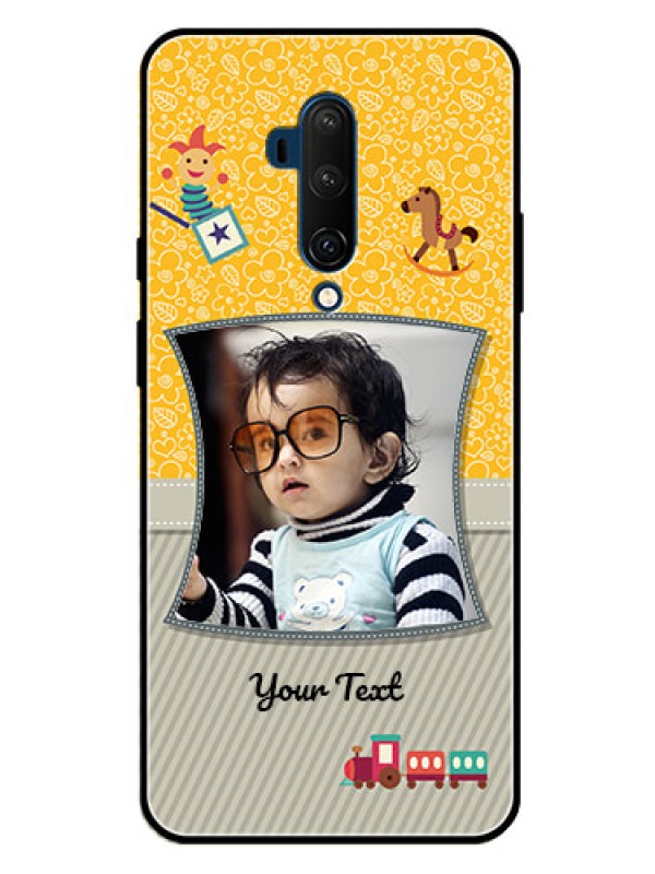 Custom Oneplus 7T Pro Personalized Glass Phone Case  - Baby Picture Upload Design