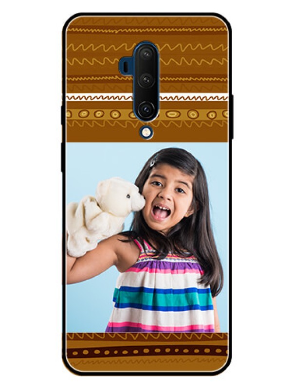 Custom Oneplus 7T Pro Custom Glass Phone Case  - Friends Picture Upload Design 