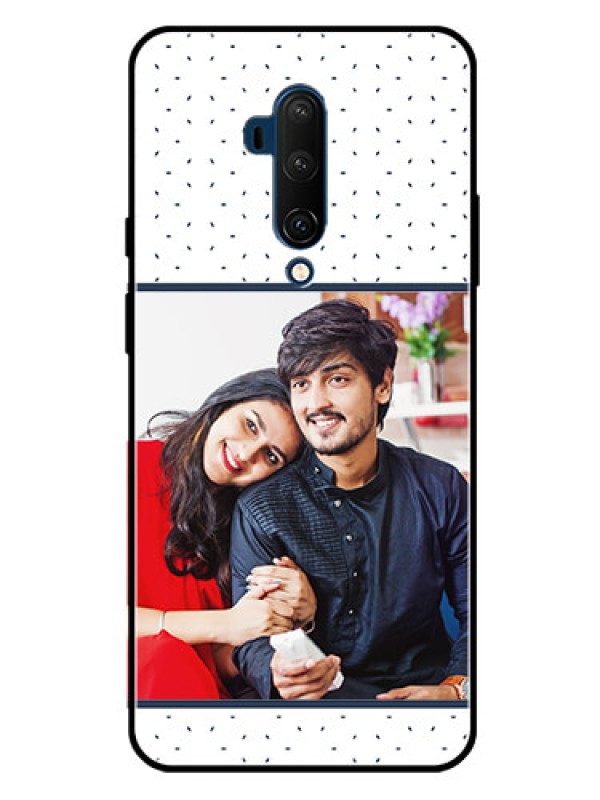Custom Oneplus 7T Pro Personalized Glass Phone Case  - Premium Dot Design