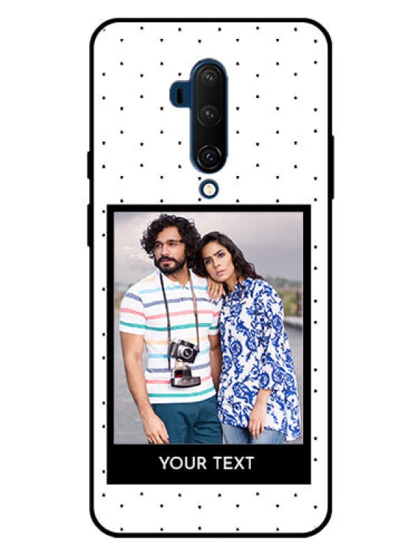 Custom Oneplus 7T Pro Photo Printing on Glass Case  - Premium Design