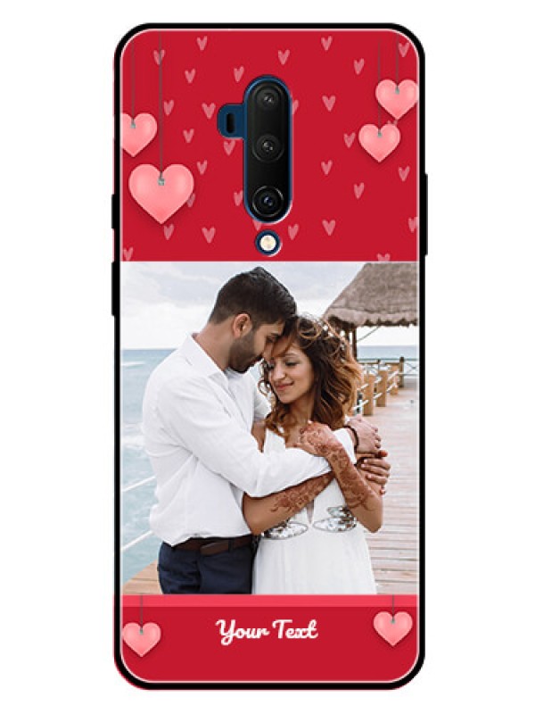 Custom Oneplus 7T Pro Custom Glass Phone Case  - Valentines Day Design
