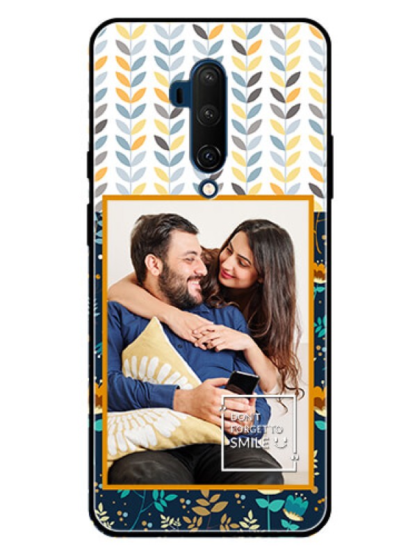 Custom Oneplus 7T Pro Custom Glass Mobile Case  - Pattern Design