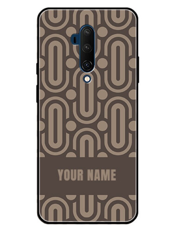 Custom OnePlus 7T Pro Custom Glass Phone Case - Captivating Zero Pattern Design