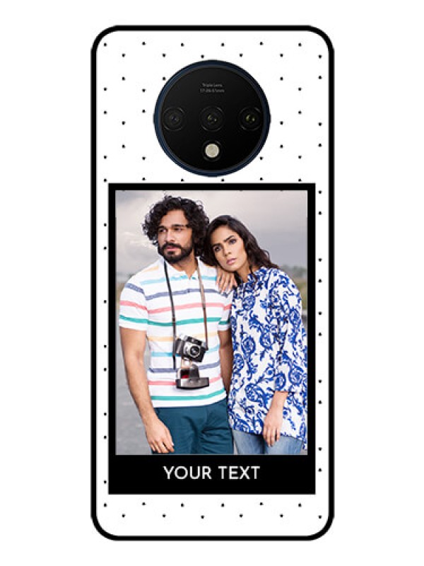 Custom OnePlus 7T Photo Printing on Glass Case  - Premium Design