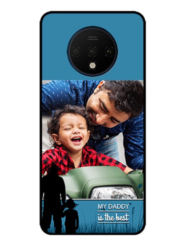 Custom OnePlus 7T Custom Glass Mobile Case  - Best dad design 