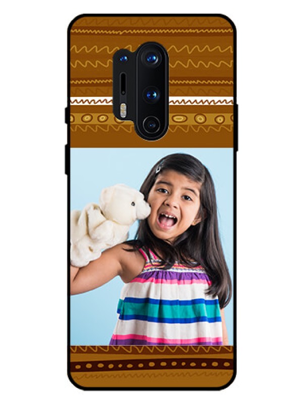 Custom Oneplus 8 Pro Custom Glass Phone Case  - Friends Picture Upload Design 