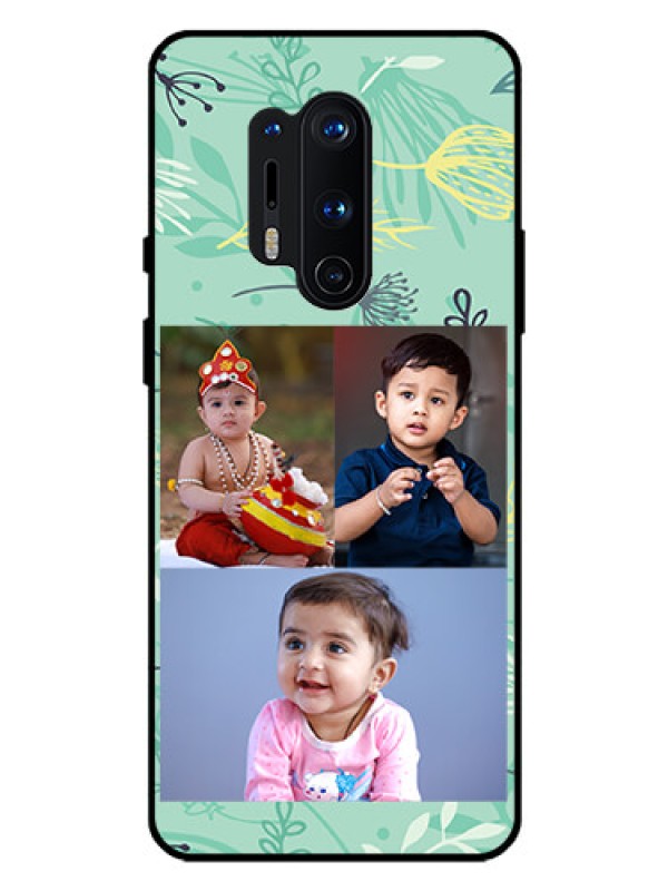 Custom Oneplus 8 Pro Photo Printing on Glass Case  - Forever Family Design 