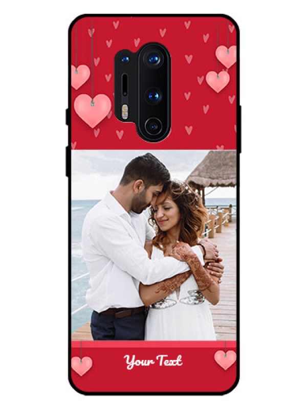 Custom Oneplus 8 Pro Custom Glass Phone Case  - Valentines Day Design