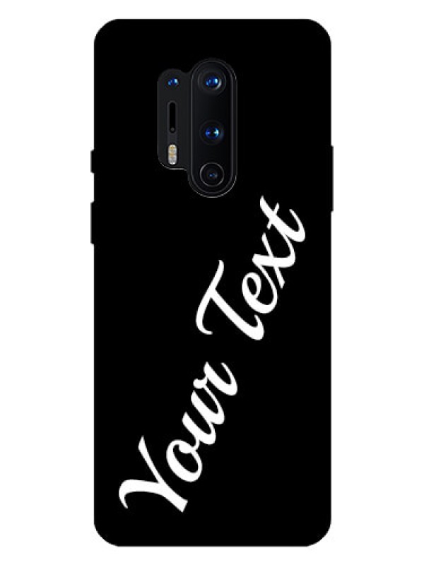 Custom Oneplus 8 Pro Custom Glass Mobile Cover with Your Name