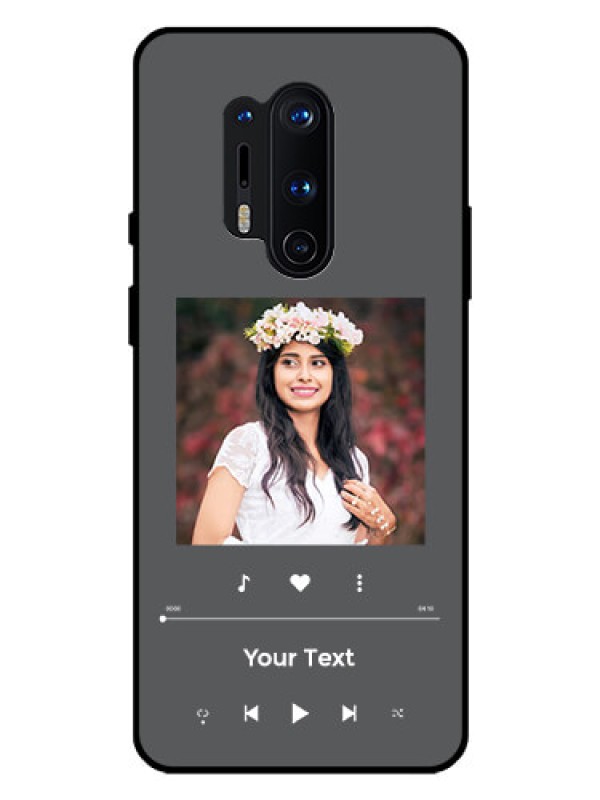Custom OnePlus 8 Pro Custom Glass Mobile Case - Play The Music Design