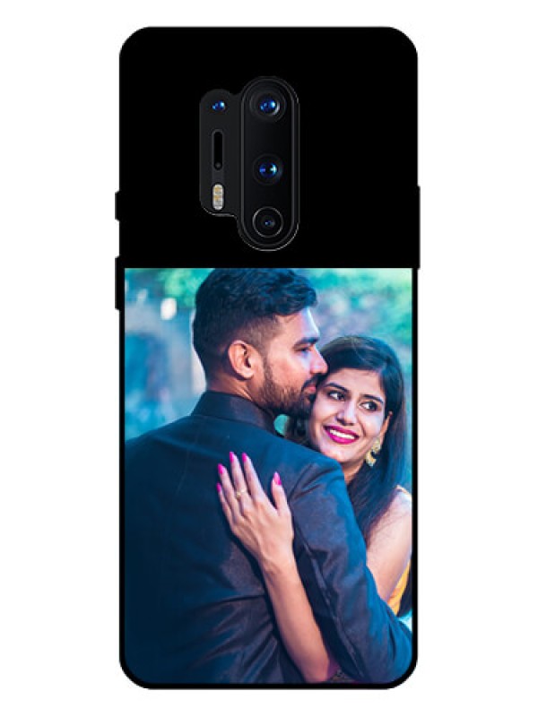 Custom OnePlus 8 Pro Custom Glass Phone Case - Upload Full Picture With Custom Color Design