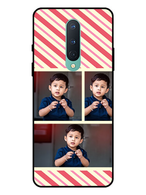 Custom OnePlus 8 Personalized Glass Phone Case  - Picture Upload Mobile Case Design