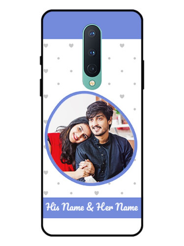 Custom OnePlus 8 Photo Printing on Glass Case  - Premium Case Design