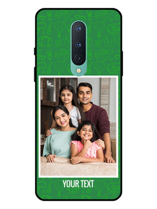 Custom OnePlus 8 Personalized Glass Phone Case  - Picture Upload Design