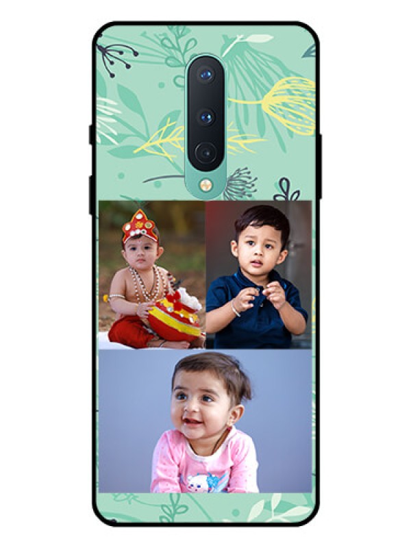 Custom OnePlus 8 Photo Printing on Glass Case  - Forever Family Design 