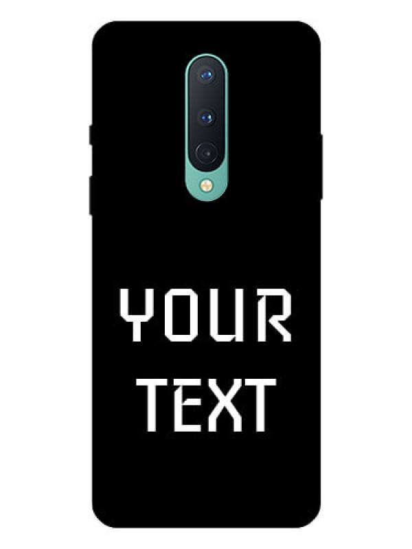 Custom OnePlus 8 Your Name on Glass Phone Case