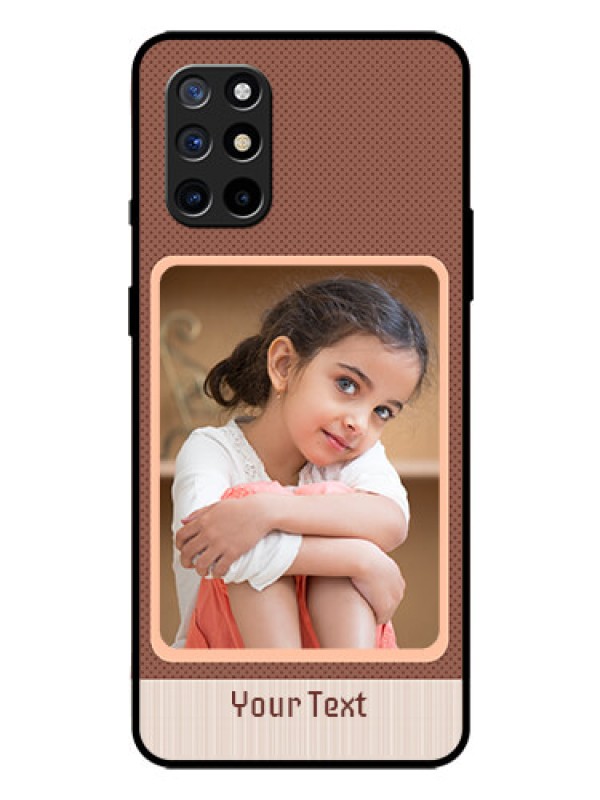 Custom Oneplus 8T Custom Glass Phone Case  - Simple Pic Upload Design