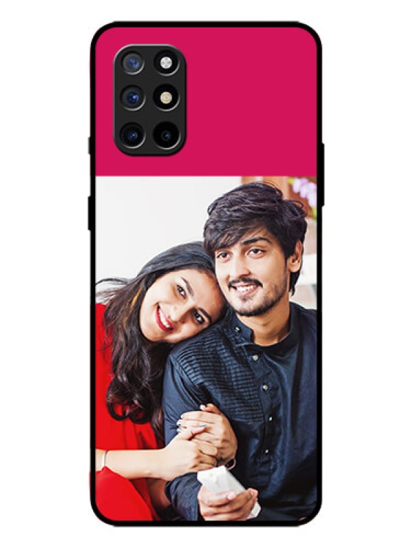 Custom Oneplus 8T Custom Glass Mobile Case  - Anniversary Cover Design