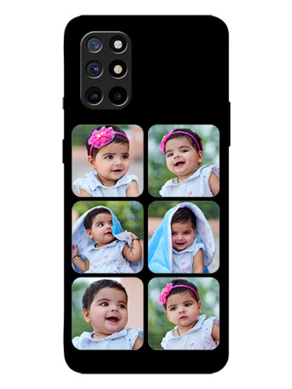 Custom Oneplus 8T Photo Printing on Glass Case  - Multiple Pictures Design