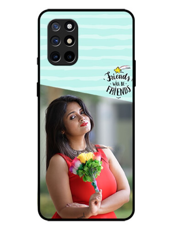 Custom Oneplus 8T Custom Glass Phone Case  - Friends Picture Icon Design