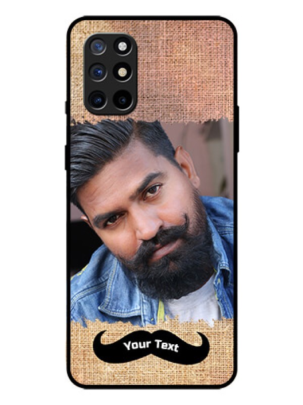 Custom Oneplus 8T Personalized Glass Phone Case  - with Texture Design
