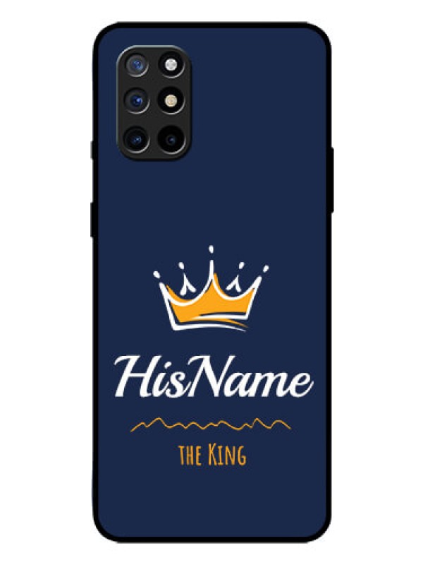 Custom Oneplus 8T Glass Phone Case King with Name